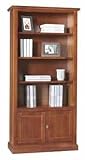  CasaPiù est 2019 Libreria, arte povera, in legno massello e mdf con rifinitura in noce lucido - Mis. 90 x 41 x 186