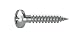 Produktbild Dresselhaus 0/1135/001/4,5/45/ /05 JD-79-Universalschraube mit Halbrundkopf (Pan-Head), Kreuzschlitz Z und Vollgewinde, galvanisch verzinkt, 4,5 x 45 mm, 4,5 x 45, 500 Stück