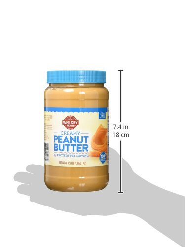 Mantequilla de Maní Cremosa Wellsley Farms 2 Pack 96 oz miniatura 2