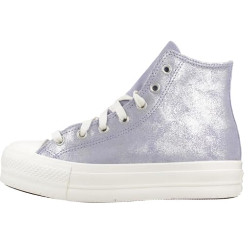 Converse Chuck Taylor All Star Lift Platform Suede Shimmer Hi Lilac 40 EU
