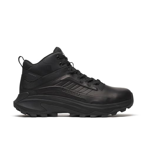 Merrell Merrell Men's Moab Speed 2 Mid Tactical Wide Width, Black, 8 Wide