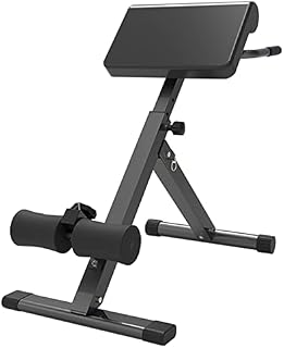 Silla romana para entrenamiento abdominal, banco de hiperextensión plegable resistente, extensión de espalda para gimnasio en casa, soporta 330 libras