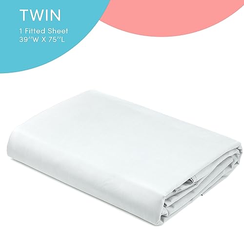 Comfort Spaces Coolmax Moisture Wicking Fitted Sheet ONLY Super Soft, Fade Resistant - Image 2
