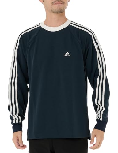 adidas 長袖 TシャツBYD3S ルーズフィット ピケ 長袖Tシャツ KWX86メンズ