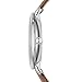 Fossil Women's Jacqueline Quartz Stainless Steel and Leather Watch, Color: Silver, Light Brown (Model: ES3708)