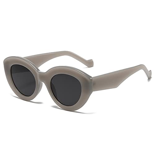 Lunettes de soleil œil de chat avec verres gris anti-éblouissement