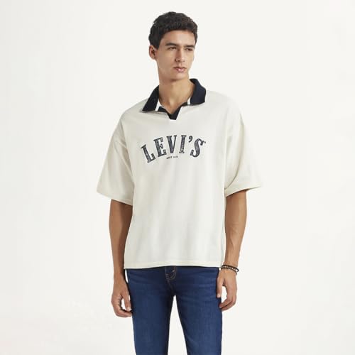 Image of Levi's Men's Loose Fit Polo T-Shirt