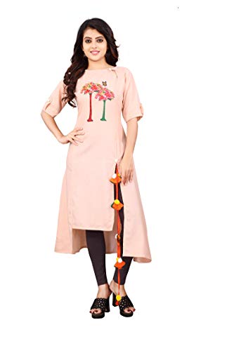 Image of Leriya Fashion Women's Cotton Anarkali Kurta