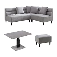 Amazon｜シュノーヴォ(SHUNOVO) ダイニングソファーテーブルセット