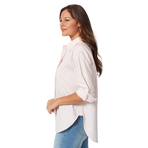 Image of Gloria Vanderbilt Women's Amanda Oversized Button Down Shirt with Roll-tab Sleeves
