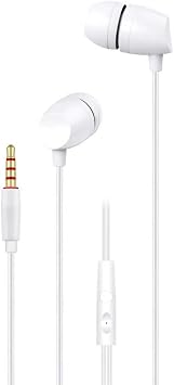 HEARTZ K109 3.5 MM LOUD JACK WIRED MICROPHONE YOU CAN LISTEN TO MUSIC AND MAKE CALLS CAMPAIGN SPECIAL PRICE NUMBER ONE PHONE HEADSET IN PERFORMANCE WHITE