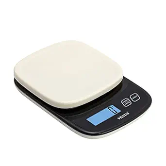 Venus Digital Kitchen Weighing Scale & Food Weight Machine for Health, Fitness, Home Baking & Cooking Scale, 2 Year Warranty & Battery Included (Weighing Scale Without Bowl) Capacity 10 Kg, 1 Gm