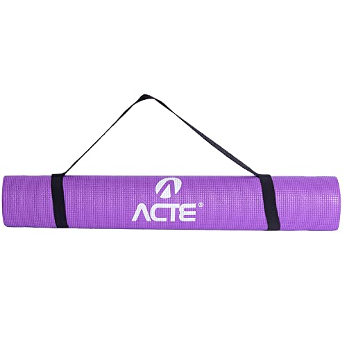 Acte Sports Yoga Mat Roxo PVC T10