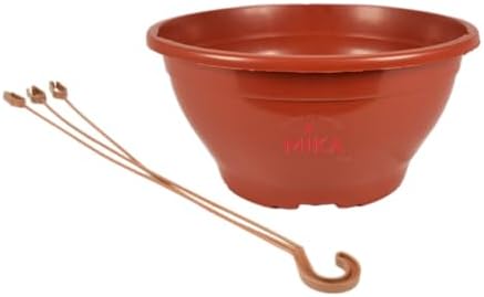 kit 15 vasos cuia tamanho 21 de 2 litros + 15 hastes para pendura...