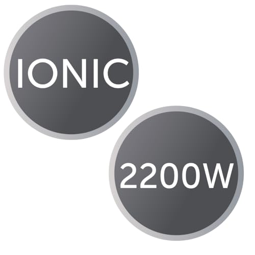 Remington Haartrockner Ionen [leicht, Diffusor & Stylingdüse] weiß (2200W, Keramik-Ionen: schonendes Styling & gleichmäßige Wärmeverteilung, 3 Heiz- & 2 separate Gebläsestufen + Abkühlstufe) D3199