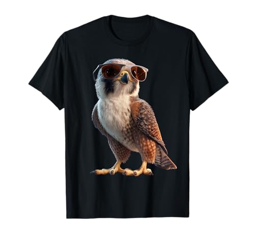 Falco Gheppio Falconeria Falchi Pellegrino Dolce Falco Maglietta