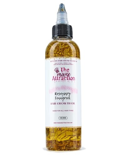 The Mane Attraction Extra-Strength Herbal Hair Growth Oil, 4 fl oz — view 10