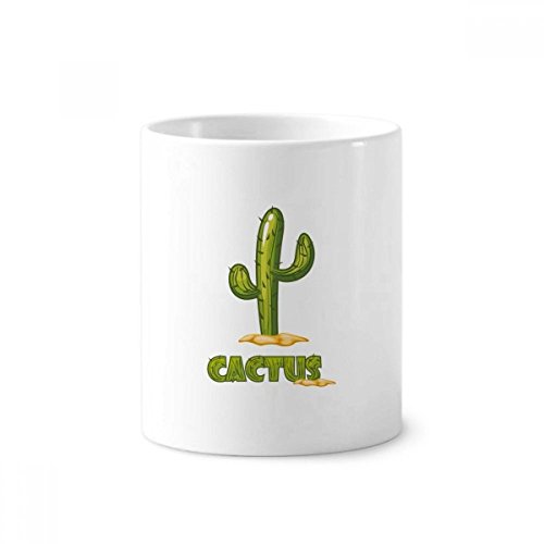 Cactus plante en pot mug céramique blanc 350 ml polyvalent