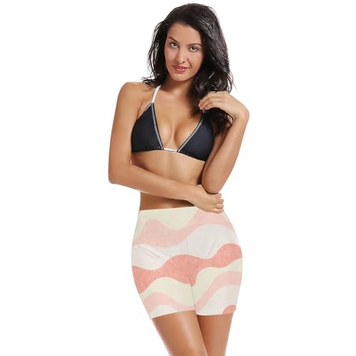 Leakproof Short Underwear for Girls Women Swimwear Bottom Children Fashion Wavy Nautical3