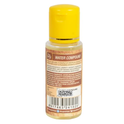 SUGANDHCO Taazgi Chandan | Soft, Sweet, Sandalwood Scent for a refreshing experience | Water Compound 50ml - Image 2