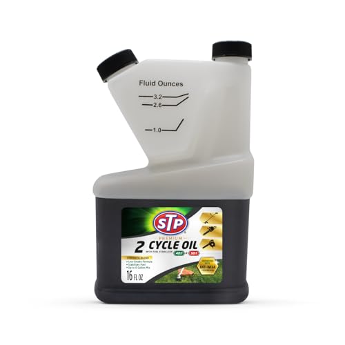 STP Premium 2-Cycle Oil with Fuel Stabilizer, 16 Fl Oz