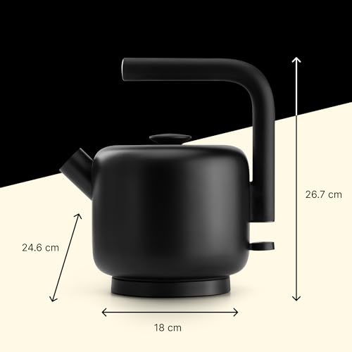 Fellow Clyde Wasserkocher Edelstahl 1,5L, Schwarz Matt - Kettle – Bild 5