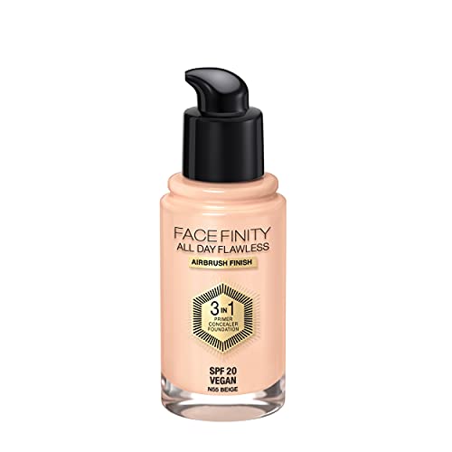 Max Factor Facefinity 3-In-1 Foundation, Beige 55, 30ml