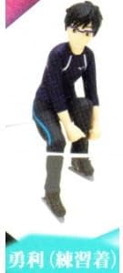 Amazon Putitto ユーリ On Ice 4 勇利 練習着 単品 カプセル玩具 おもちゃ