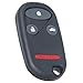 SUPALAND Key Fob Keyless Entry Fits for Honda CR-V CRV 2002 2003 2004 Remote Control Replacement FCC ID:OUCG8D-344H-A, 72147-S9A-A01 4-Buttons