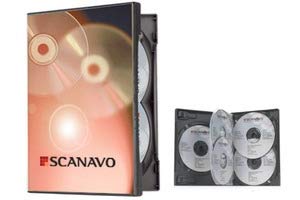 Dragon Trading - Funda para DVD de 7 Discos, 22 mm, Color Negro