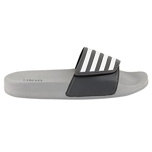 Image of URJO Kids's Sliders /Slippers Lightweight Super Flexible Arch Support Durable Anti Skid & Stylish Dailywear Sliders /Slippers for Boy's & Girl's
