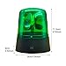 360 Degree LED Strobe Light, Disco Party Rotating Lamp DJ Flashing Stage Lights Police Car Beacon Siren Strobe Light with Switch Control for Home Room Dance Parties Birthday (COLOR:Green 1Pc)