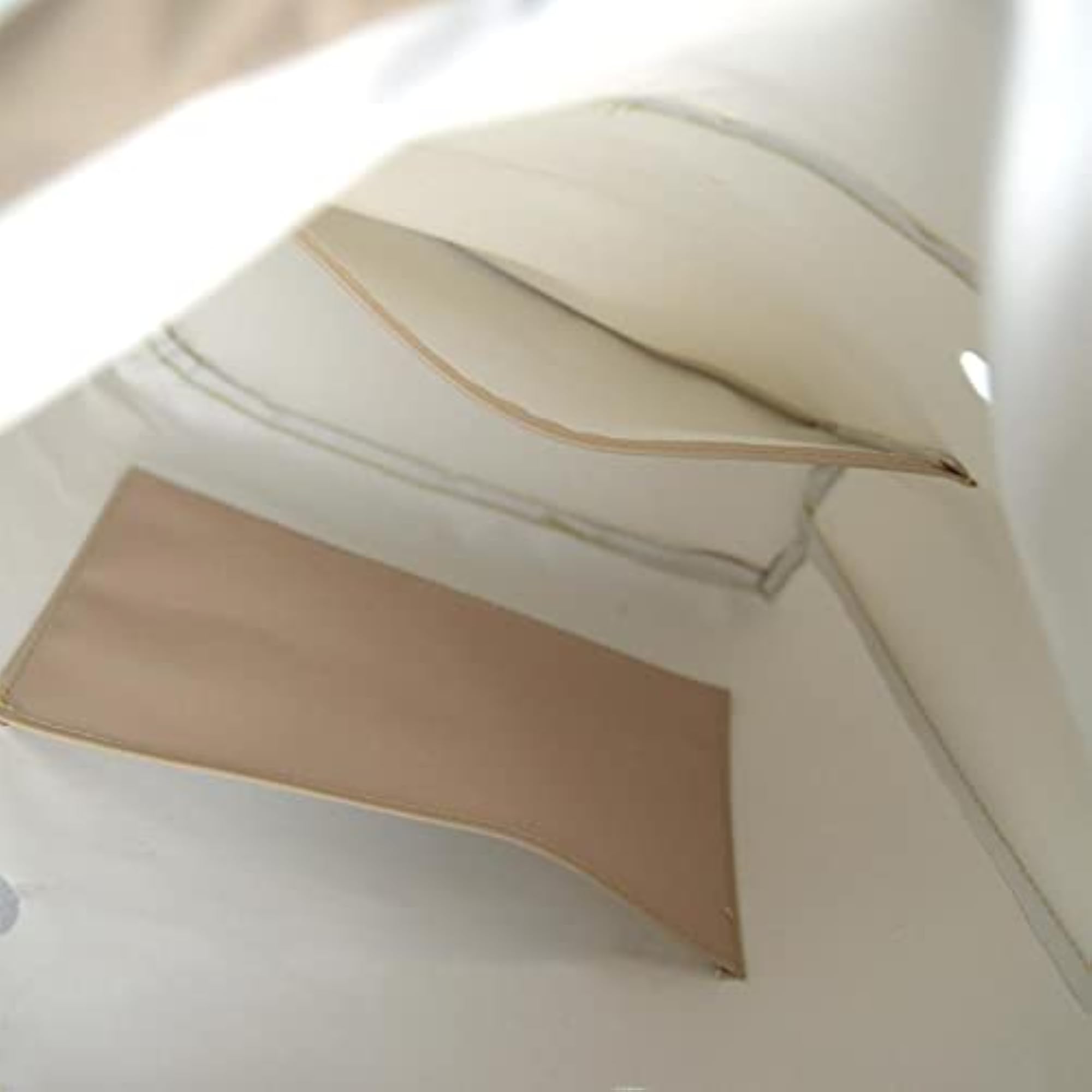 Drawstring Inner Insert Organizer Bag, Khaki Storage Pouch