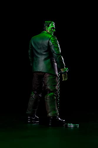 Jada Toys Universal Monsters 6" Frankenstein Action Figure, Toys For Kids And Adults, 31958, Black #TOP4