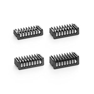 4-Stück Aufsätze kompatibel mit O Blade QP2520 QP2630 QP2734 QP2824 & 360 Pro Series, Perfekt zum Rasieren und Trimmen Ersatzklingen, 1/2/3/5 mm Trimmaufsätzen Oblade Zubehör Kit
