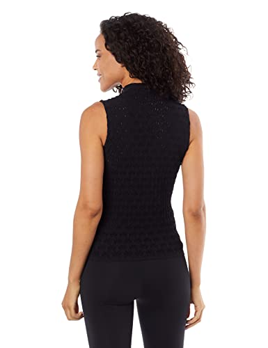 Blusa Trifil Gola Alta Regata, Preto, ÚNICO