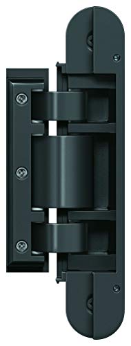 Glastürband Tectus teg 310 2D 80 Edelstahl matt schwarz 80 kg verdecktliegend esg 8 10 mm - Simonswerk