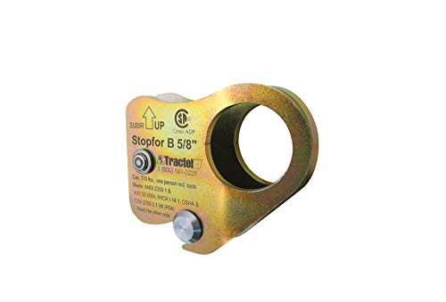 Image of Tractel WB58 Stopfor B Rope Grab, 5 /8-Inch