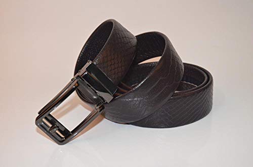Ceinture d'hommes en relief 115cm avec boucle automatique pour costume