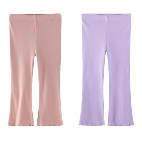 Toddler Girls Leggings Cotton Long Pants for Girl 2-7T