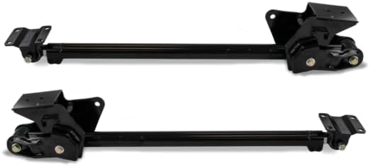 Cognito Motorsports Tubular Series LDG Traction Bar Kit Compatible with 2019-2024 Silverado/Sierra 1500 2WD/4WD w/0-7 Inch Rear Lift Height, 110-90747