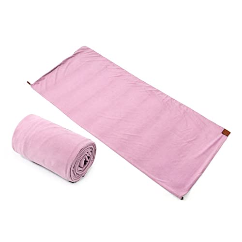 Menolana Camping Blanket Cushion Soft Fleece Sleeping Bag Liner For Hotel Sport Hiking Adult, Pink #TOP5