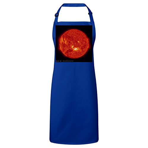 Tablier cuisine bleu astronomie pour cuisiner et patisser en famille