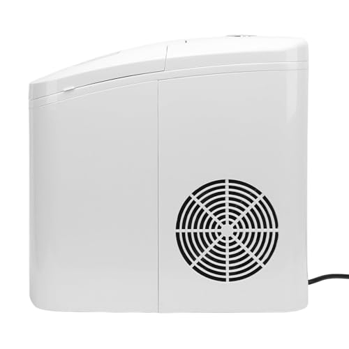 Fabricadora automática de hielo redonda ABS 26lbs 24h portátil miniatura 2