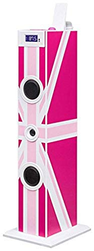 BigBen Interactive TW5 Tour Multimédia Motif Union Jack Rose