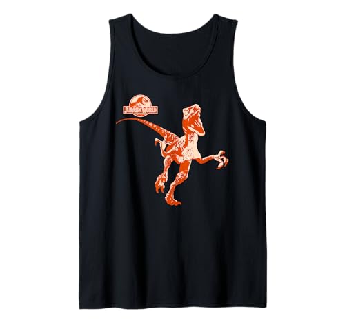Débardeur Jurassic World Raptor Stride pour homme look geek au quotidien