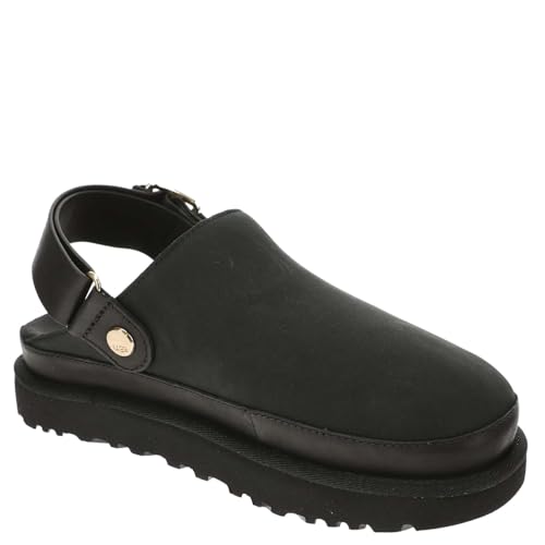 UGG Damen W GOLDENSTAR Villa Clog Slippers, Schwarz, 38 EU
