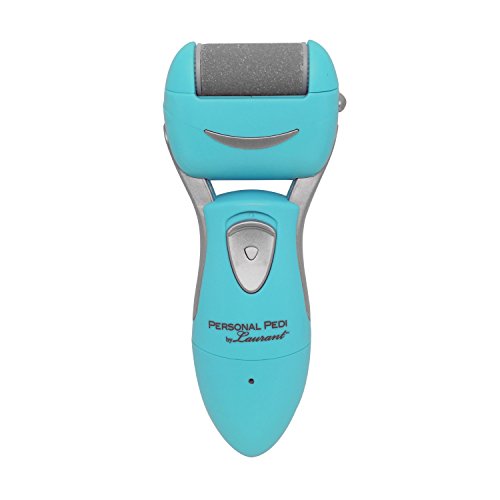 Laurent Personal Pedi Rechargeable Foot Callus Remover, Turquoise, 0.35 Pound