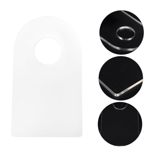 Soporte acrílico para botellas 2 piezas transparente miniatura 2