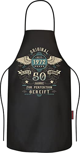 LOBO NEGRO Delantal de cocina como regalo Cover